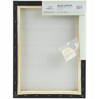 Phoenix slikarsko platno na okviru, crno, 260 g/m² | 20 x 30 do 50 x 70 cm