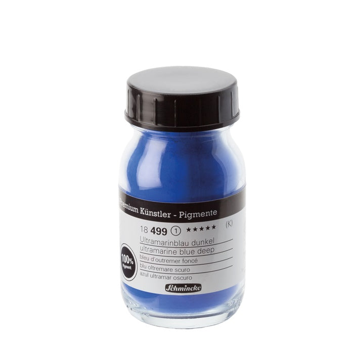 Pigmenti Schmincke 100 ml – 499 ultramarinska tamna plava