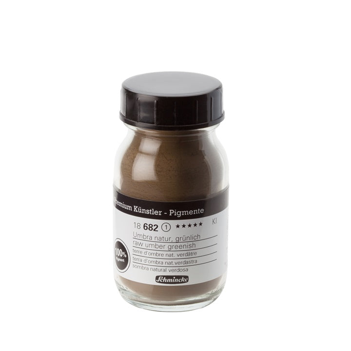 Pigmenti Schmincke 100 ml – 682 sirova zelenkasta umbra