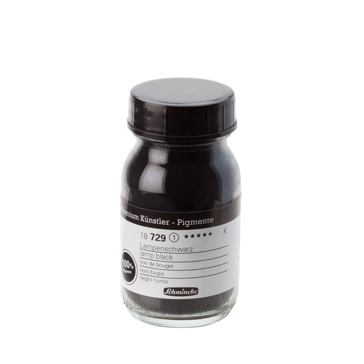 Pigmenti Schmincke 100 ml – 729 lamp black