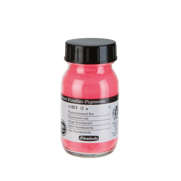 Pigmenti Schmincke 100 ml – 823 fluorescentna crvena