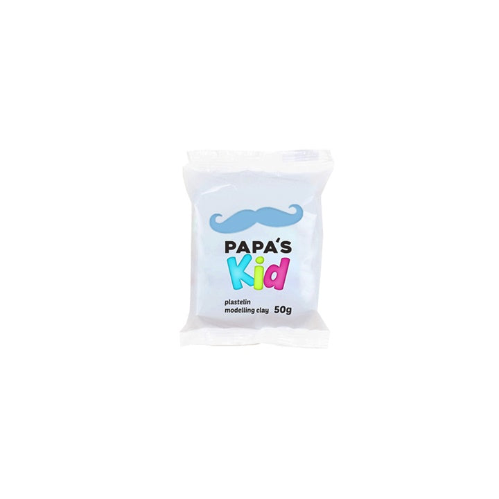 Papa's Kid plastelin za modeliranje od 50 g u intenzivnoj plavoj boji.