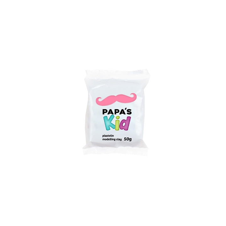 Papa's Kid plastelin od 50 g u upečatljivoj narandžastoj boji.