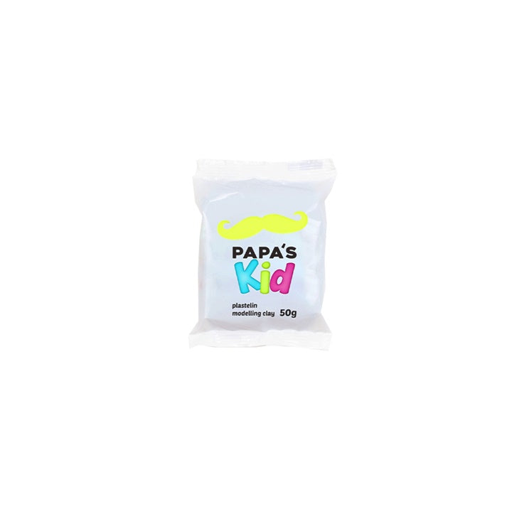 Papa's Kid plastelin od 50 g u veseloj boji limete za oblikovanje.