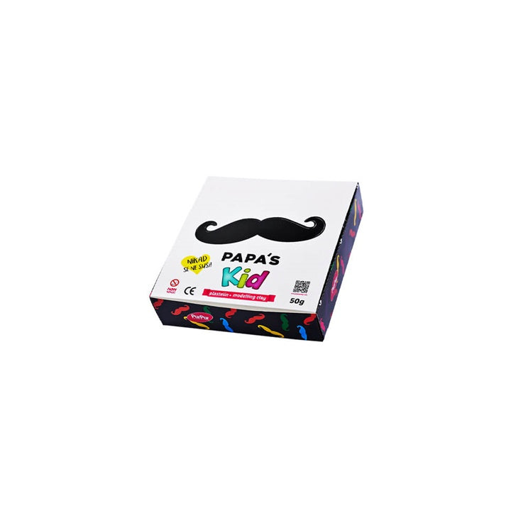 Papa's Kid box set sa 48 komada plastelina od 50 g u šarenim bojama