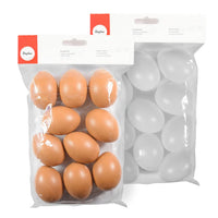 Plastična jaja Raiher 6 cm 10 komada - odaberite boju — slika 1