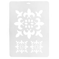 Plastični šablon 21x29 cm - motiv ornament