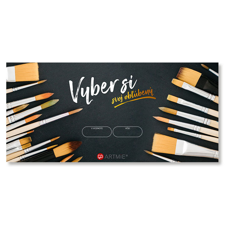 Poklon bon za kistove za svakog umjetnika