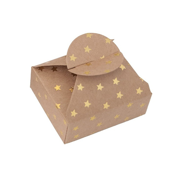 Poklon kutijice sa zlatim uzorkom 6x7,5x2,5 cm – 4 kom