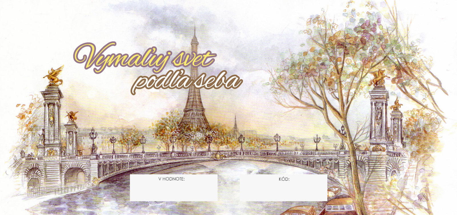 Poklon VAUČER - Naslikaj svijet po svom ukusu — slika 5