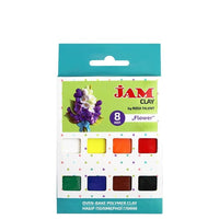 Polimerna glina Rosa Talent - set Flower 8 x 20 g — slika 1