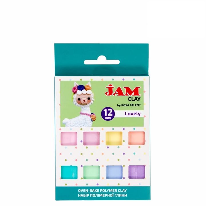 Polimerna glina Rosa Talent - set Lovely 12 x 20 g — slika 1