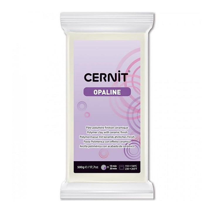 Različite nijanse Cernit Opaline polimerne mase od 500 g, profesionalni materijal za umjetničko oblikovanje.