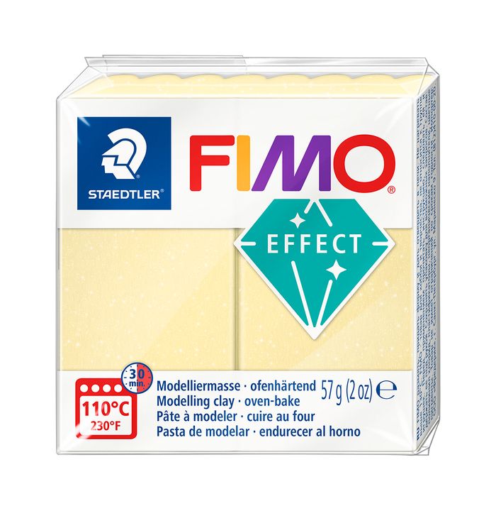 Pakovanje FIMO Effect polimerne mase od 57 g sa metalik efektom
