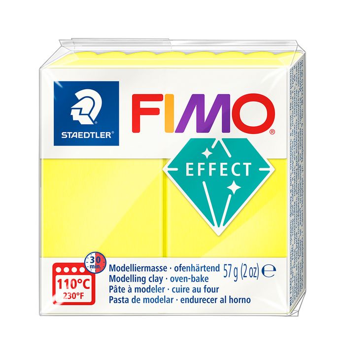 Pakovanje FIMO Effect polimerne mase od 57 g sa efektom šljokica