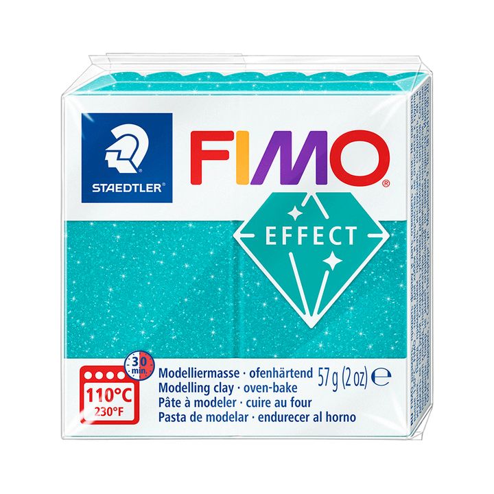 Pakovanje FIMO Effect polimerne mase od 57 g u srebrnoj boji