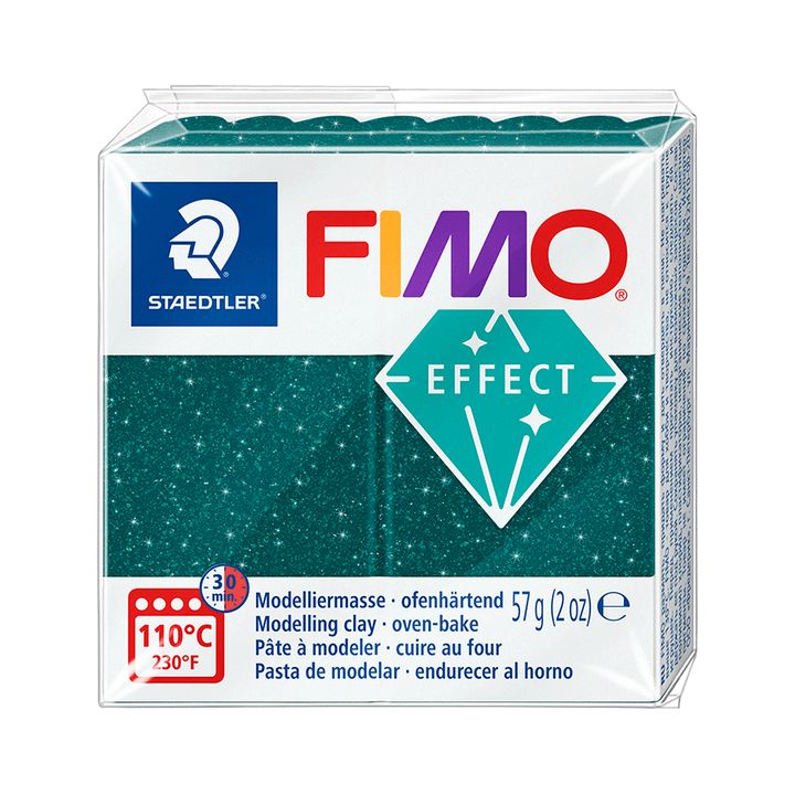 Pakovanje FIMO Effect polimerne mase od 57 g u crnoj boji