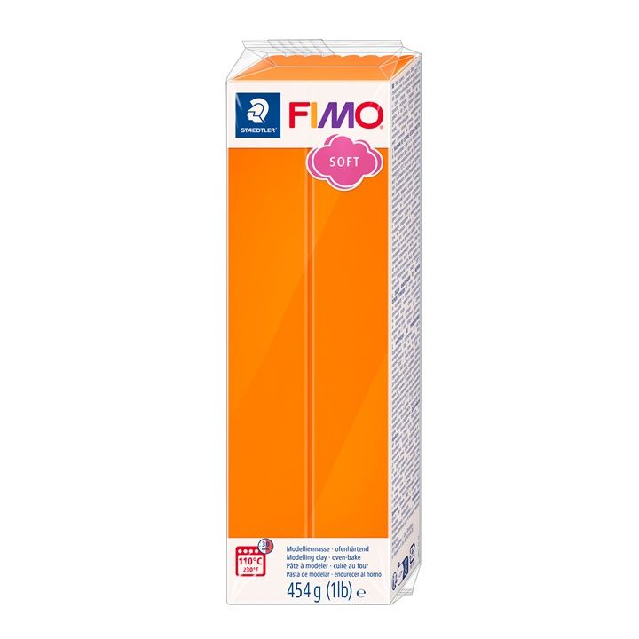 Pakovanje FIMO Soft polimerne mase od 454 g u raznim bojama za modeliranje.