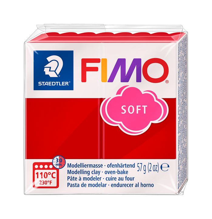 Pakovanje FIMO Soft polimerne mase od 57 g u smeđoj boji
