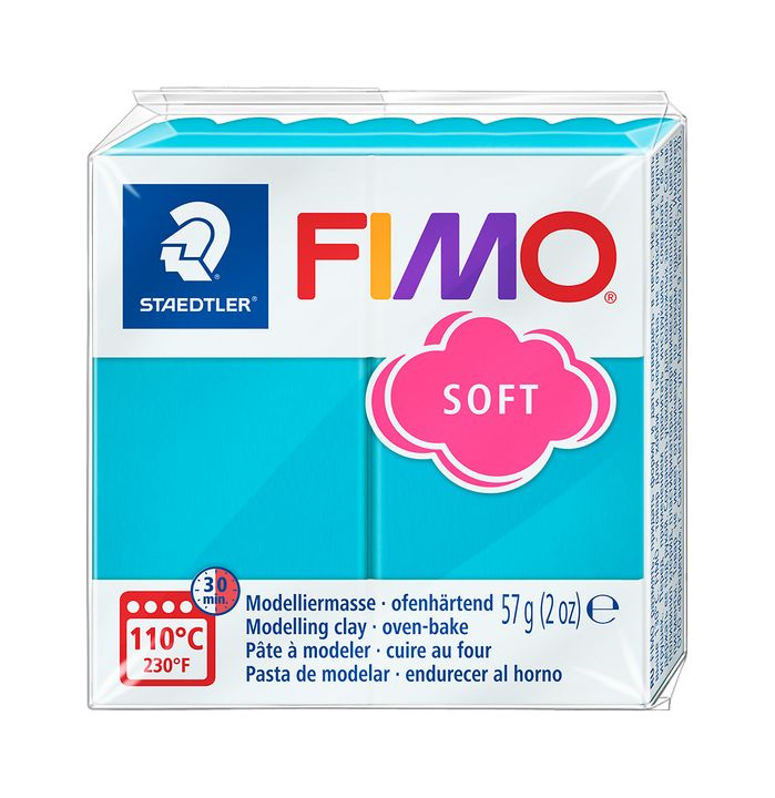 Pakovanje FIMO Soft polimerne mase od 57 g u tirkiznoj boji