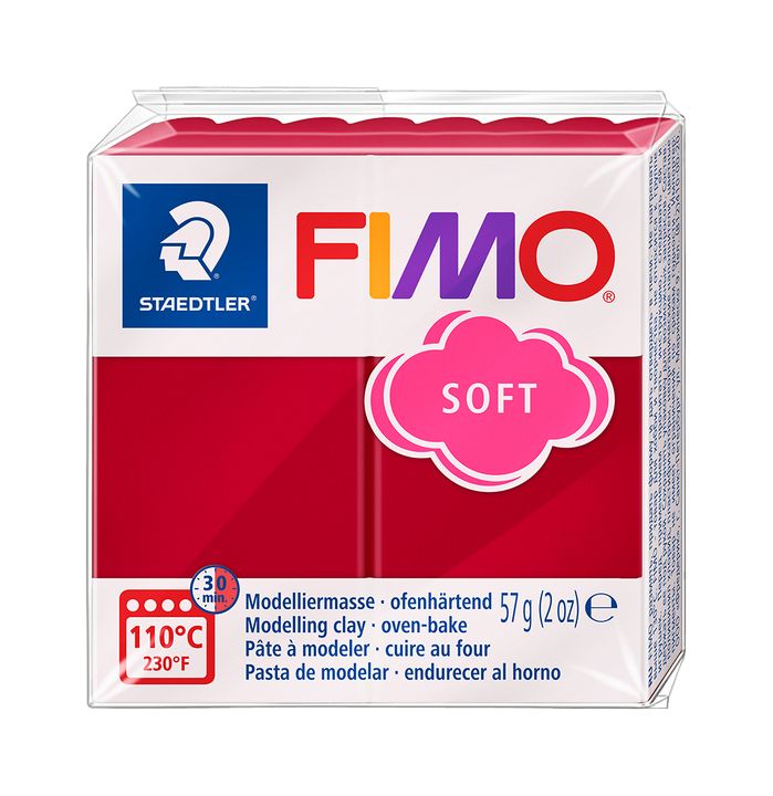 Pakovanje FIMO Soft polimerne mase od 57 g u narandžastoj boji