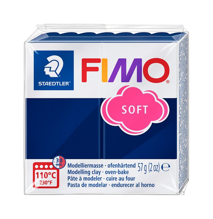 Pakovanje FIMO Soft polimerne mase od 57 g u srebrnoj boji