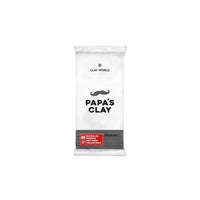 Razne nijanse Papa’s clay polimerne mase od 250 g poredane jedna pored druge.