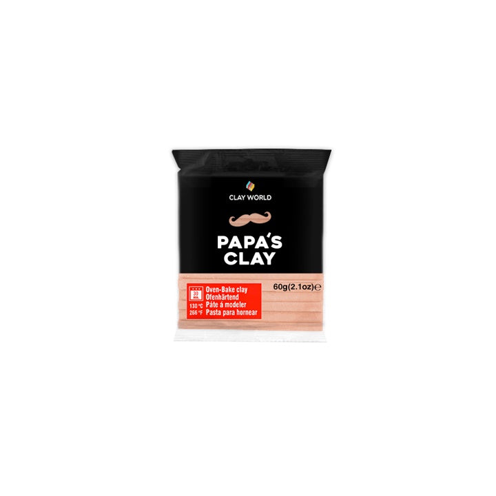 Pakovanje Papa’s clay polimerne mase od 60 g u boji kože