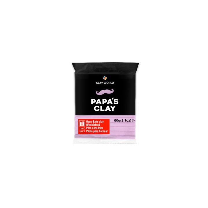 Pakovanje Papa’s clay polimerne mase od 60 g u roze nijansi