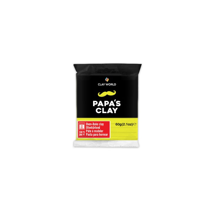 Pakovanje Papa’s clay polimerne mase od 60 g u plavoj nijansi