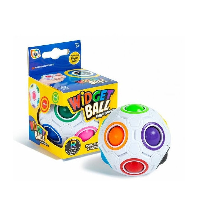 Pop It Fidget Ball antistresna igračka šarenog dizajna za opuštanje i kreativnu igru.