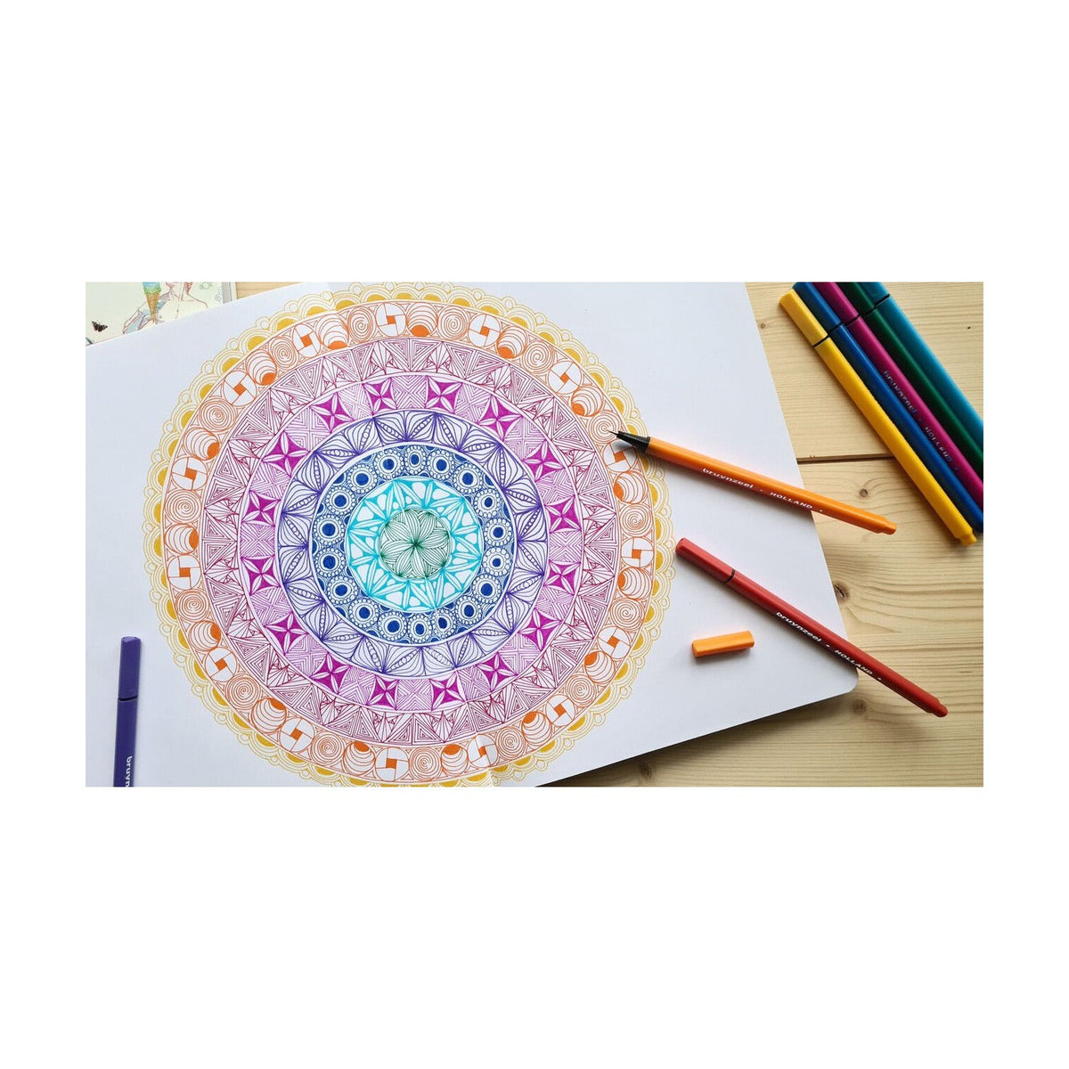 Popisovači Bruynzeel Fineliner 0,4 mm