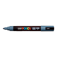 Posca marker PC-5M, 1,8 – 2,5 mm, škriljevac siva