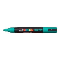 Posca marker PC-5M, 1,8 – 2,5 mm, smaragdna (31)