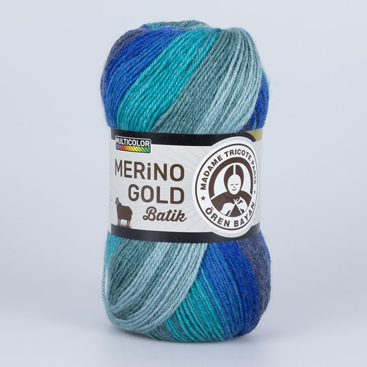 Predivo za pletenje Madame Tricote Paris Merino Gold Batik 100 g - izaberi boju — slika 6