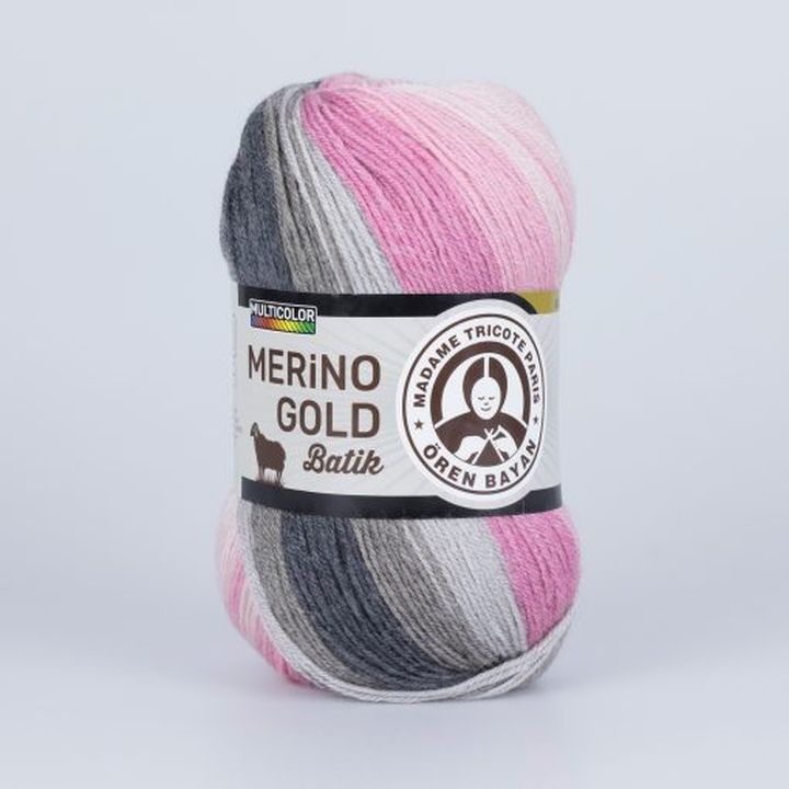 Predivo za pletenje Madame Tricote Paris Merino Gold Batik 100 g - izaberi boju — slika 7