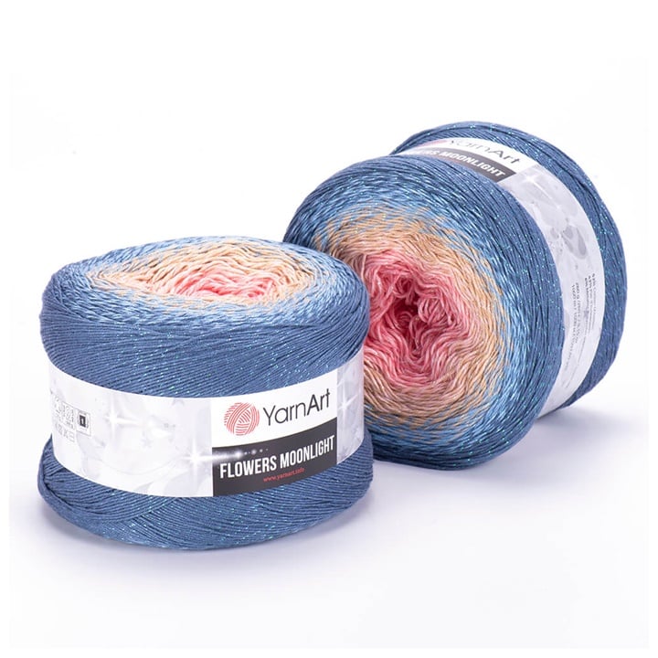Predivo za pletenje YarnArt Flowers Moonlight 260 g - izaberi boju — slika 1