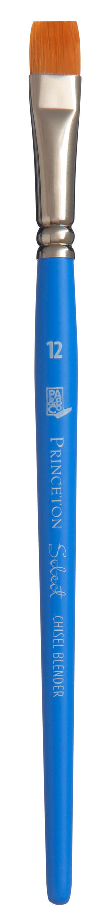 Ravni umjetnički kist PRINCETON Select Chisel Blender s kratkom drškom – 12