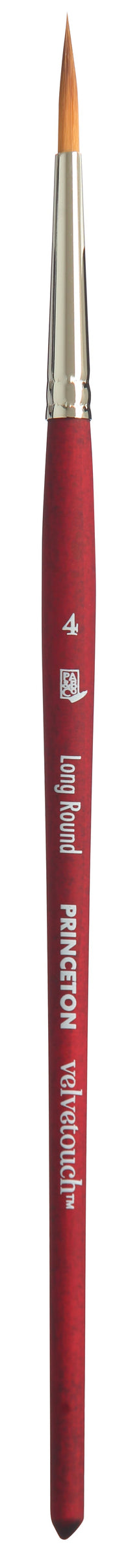 PRINCETON Velvetouch univerzalni okrugli kist Long Round s kratkom drškom – 4