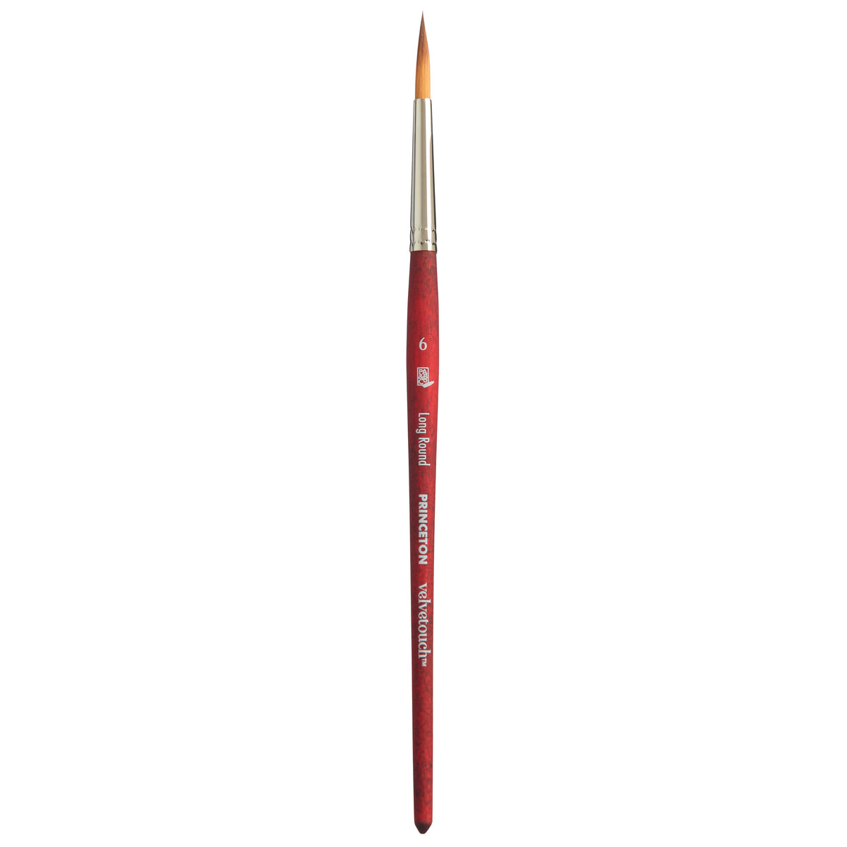 PRINCETON Velvetouch univerzalni okrugli kist Long Round s kratkom drškom – 6