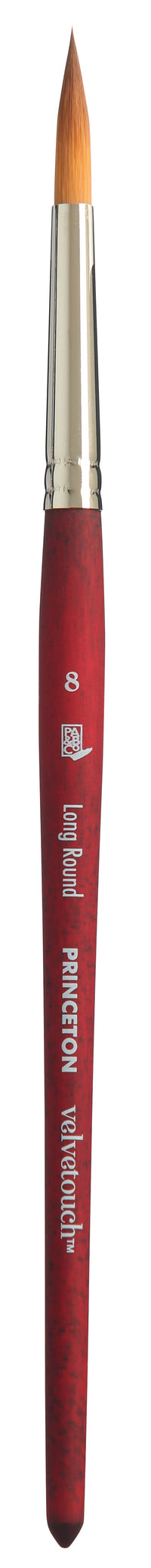PRINCETON Velvetouch univerzalni okrugli kist Long Round s kratkom drškom – 8