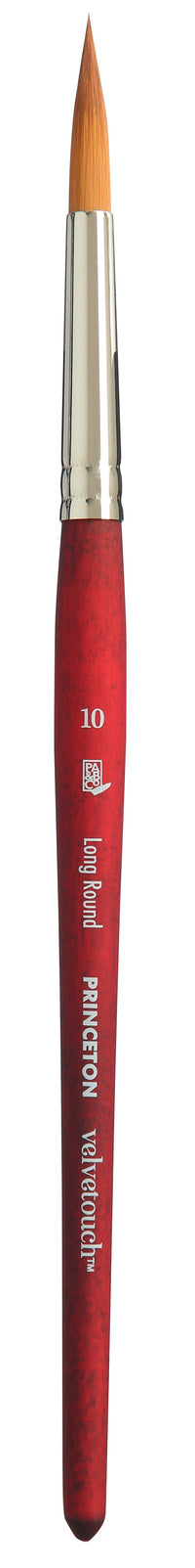 PRINCETON Velvetouch univerzalni okrugli kist Long Round s kratkom drškom – 10