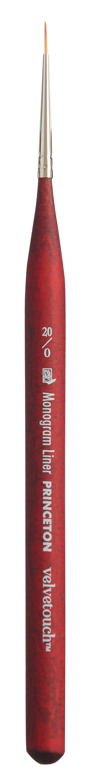 Univerzalni sintetički kist PRINCETON Velvetouch Monogram Liner veličina 20/0