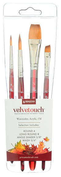 Set univerzalnih kistova PRINCETON Velvetouch – 4 kom