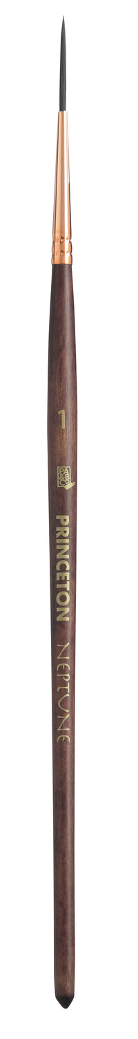 Kist za akvarel PRINCETON Neptune Script Liner s kratkom drškom – 1