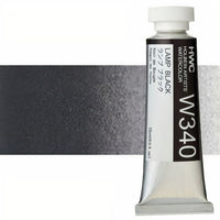 Profesionalne vodene boje Holbein Artists 15 ml – lamp čierna