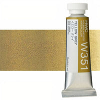 Profesionalne vodene boje Holbein Artists 15 ml – sivo-žuta