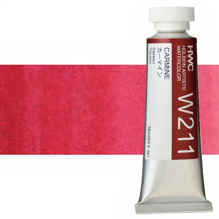 Profesionalne vodene boje Holbein Artists 15 ml – karmin