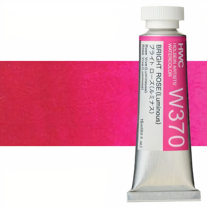 Profesionalne vodene boje Holbein Artists 15 ml – ružičasta svijetla luminescentna