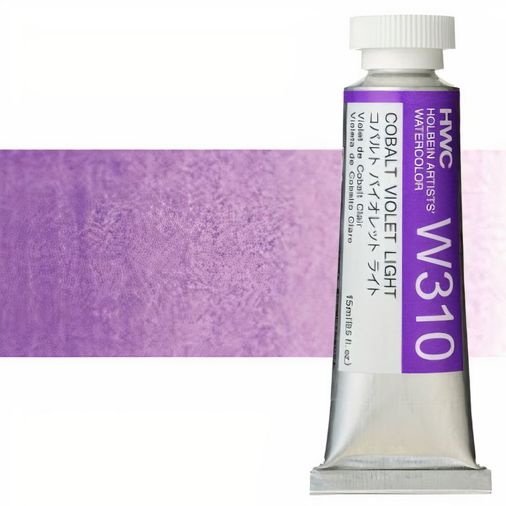 Profesionalne vodene boje Holbein Artists 15 ml – kobaltno svijetloljubičasta